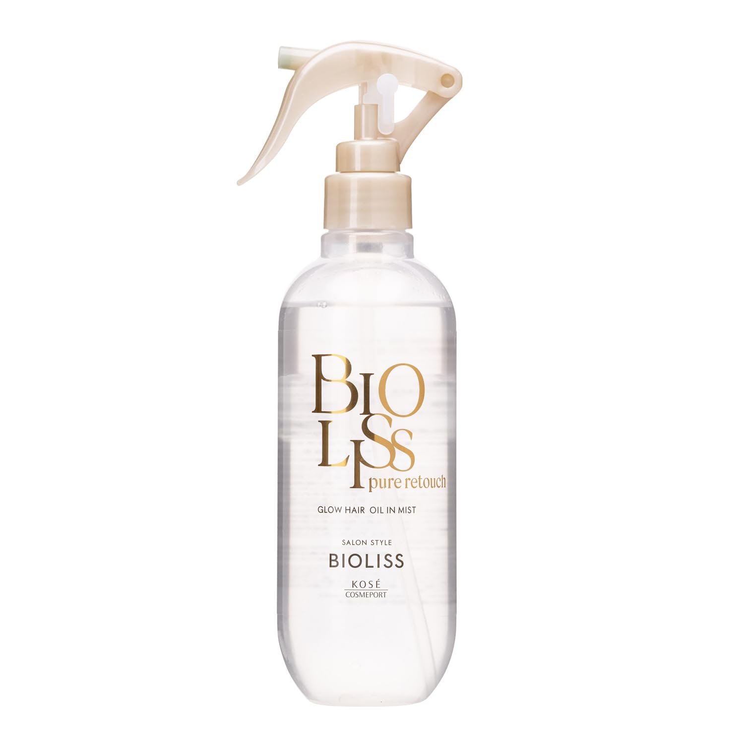 SALON STYLE (살롱 스타일) 비올리스 퓨어 리터치 글로우 헤어 오일 인 미스트 트리트먼트 250mL 투명감 윤기