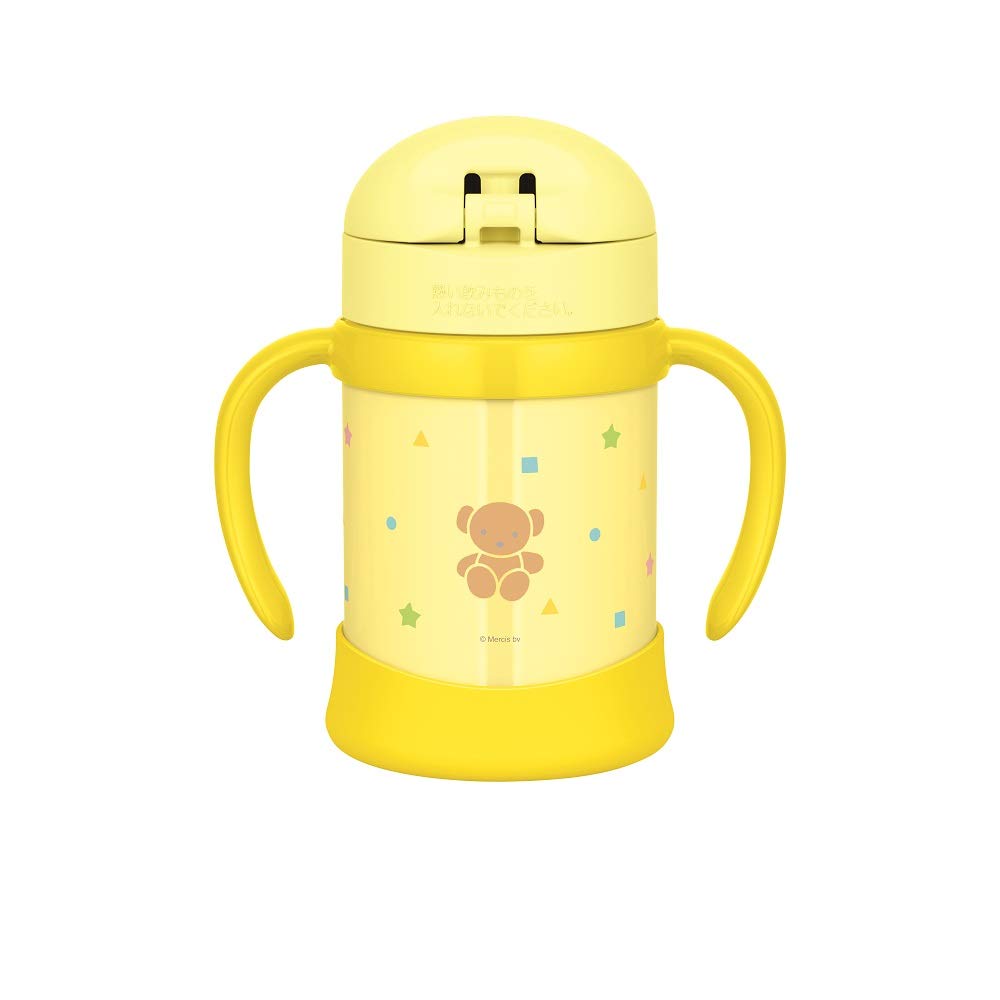 써모스 (THERMOS) 마호병의 아기 스트로 머그 FJL-250B 옐로우 (Y) 미피 250ml 물통 아이