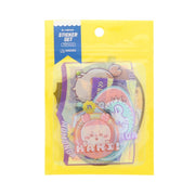 Sun-Star Stationery Chikawa Sticker Removable Comic Scene Yellow S8591660