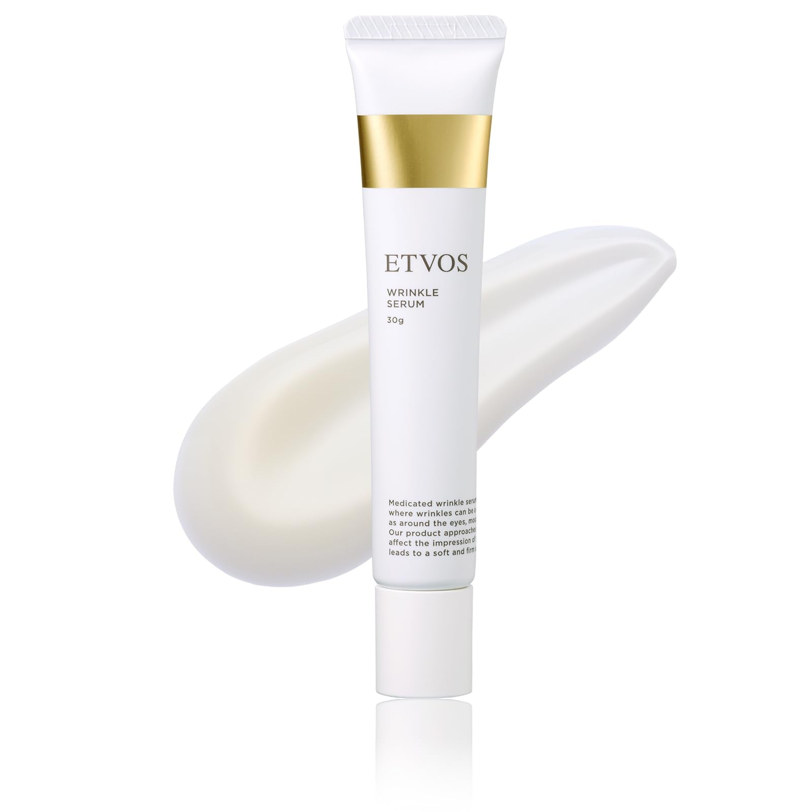 ETVOS 에토보스 약용 링클 세럼 【의약부외품】 30g 주름 미용액 민감 피부 니아신아미드 판테놀 인간형 세라미드