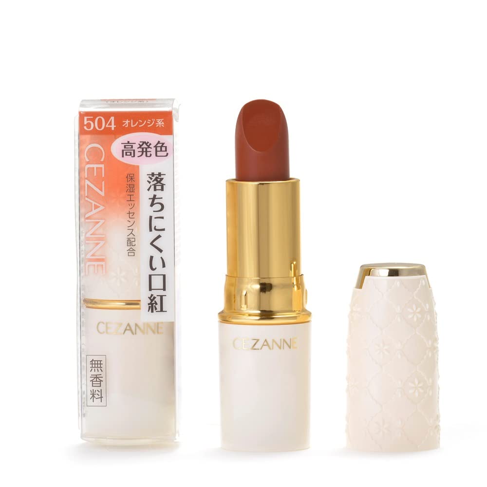 Cezanne Lasting Lip Color N 504 Orange 4.2g Lipstick