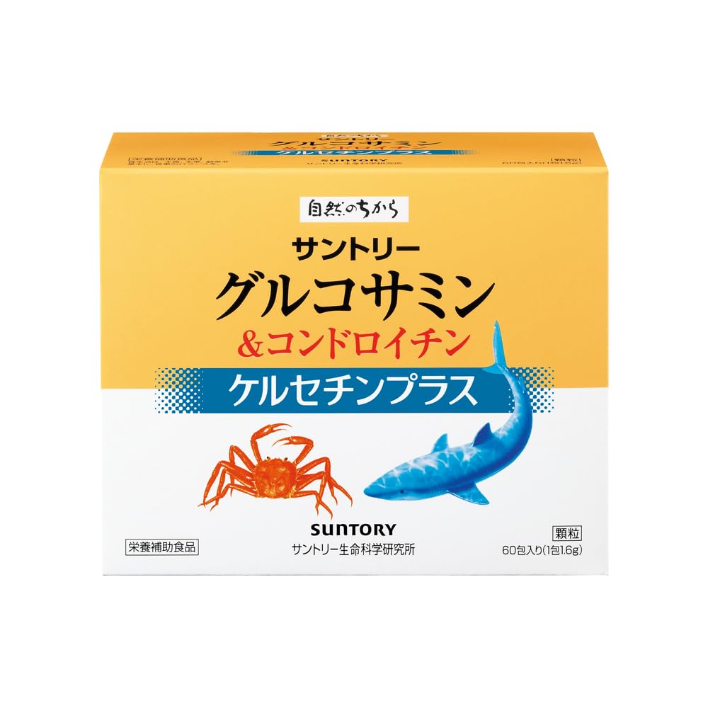 Suntory Glucosamine & Chondroitin Granules Quercetin Plus Polyphenol Supplement Supplement 60 sachets/approximately 30 days supply