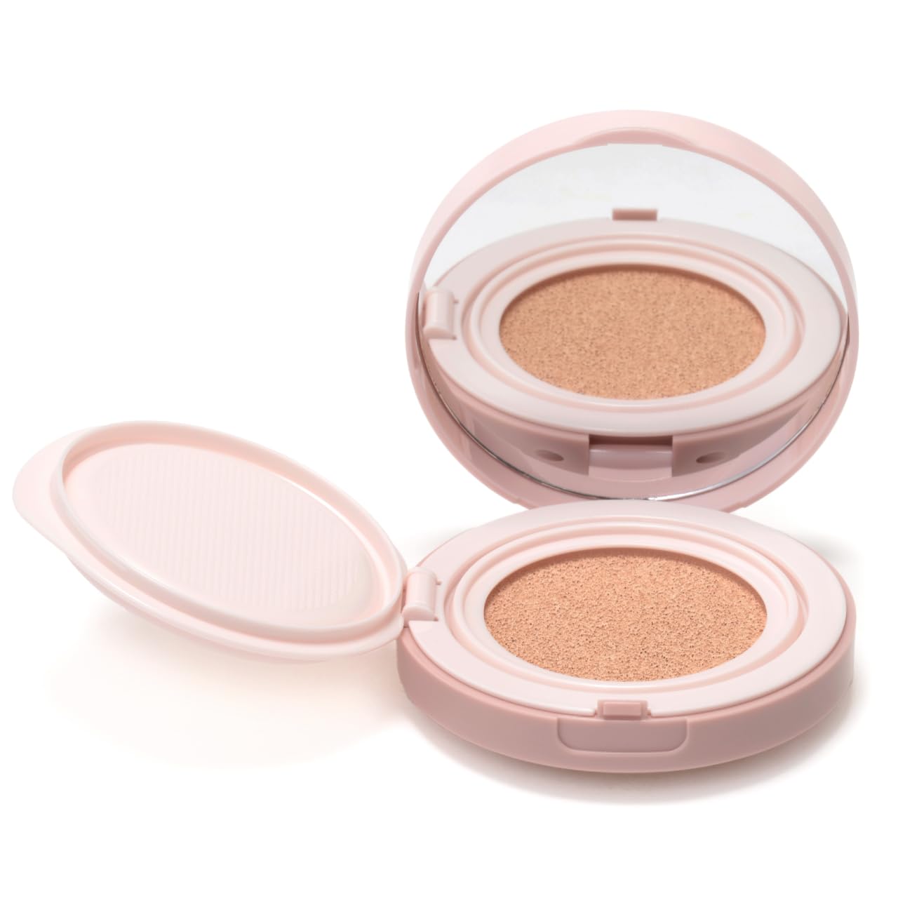 Canmake Fit Glow Cushion 01 Light 10g Foundation Cushion Foundation Glowing Skin Thin Film with Drop-Shaped Puff SPF50+ PA+++