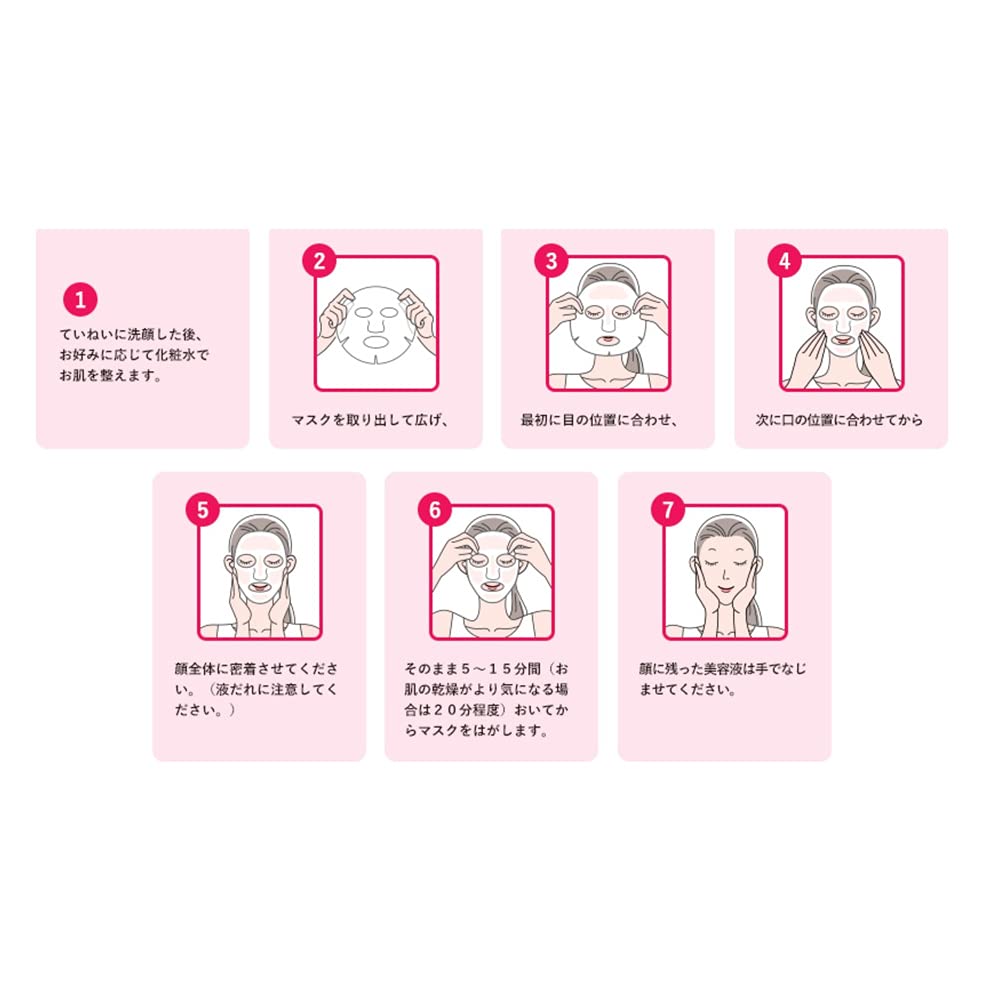 Hadabisei Moisture Penetration Mask (Acne) 5 pieces