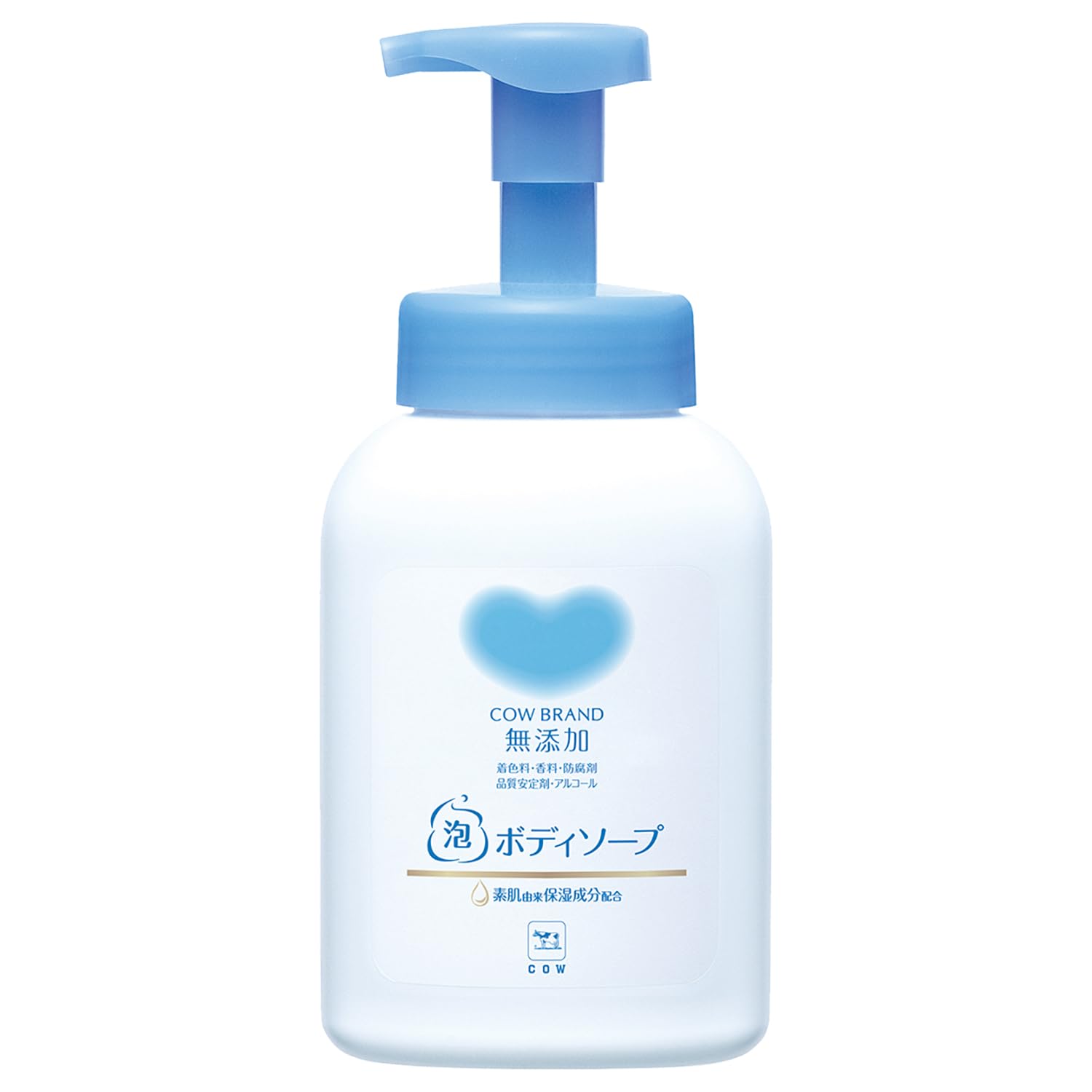 Cow brand additive-free Cow brand additive-free foam body soap with pump 500ml