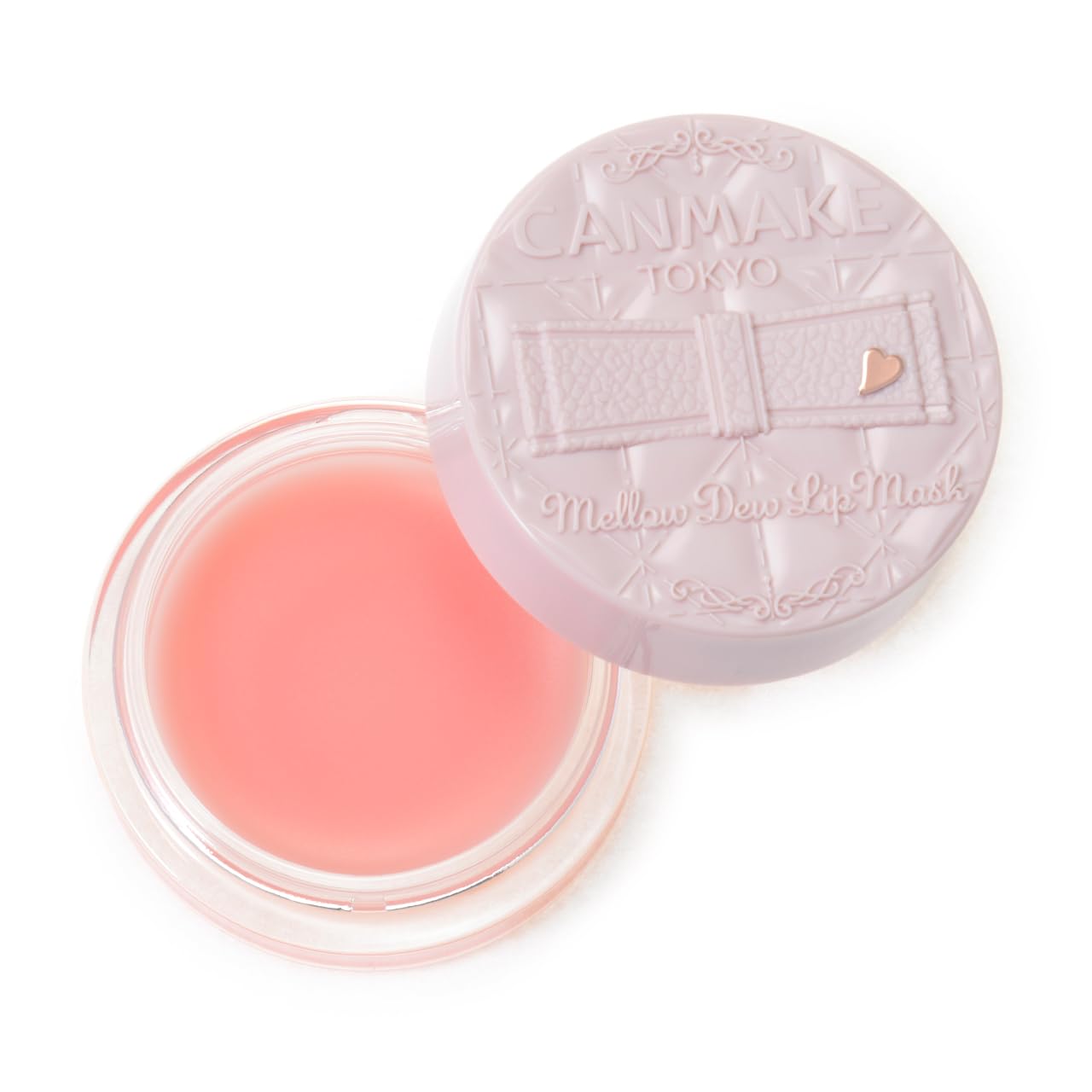 Canmake Mellow Dew Lip Mask 01 Clear Pink 4.0g Lip Mask Intensive Moisturizing Care Lip Base Spatula Included