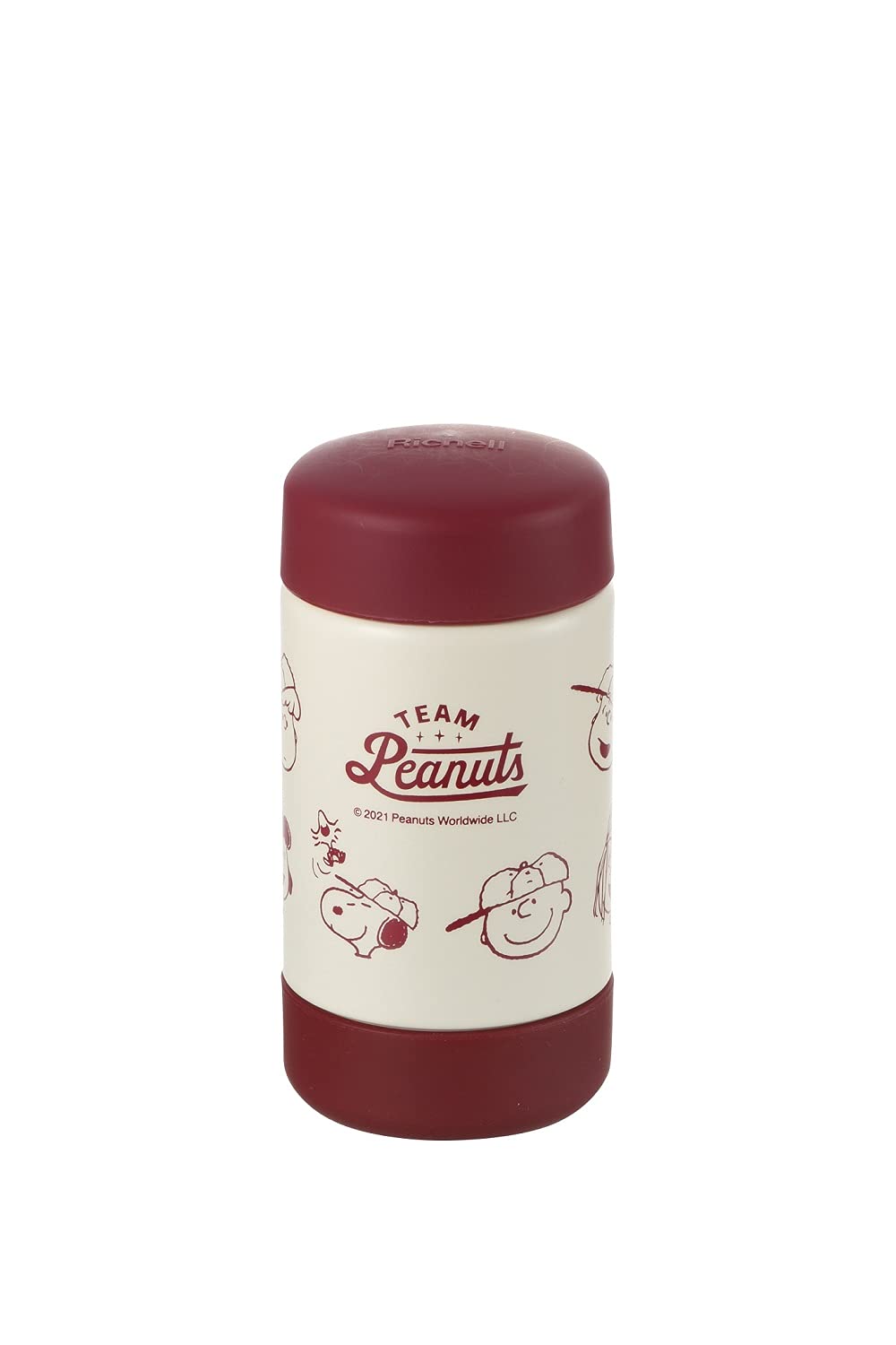 Richell Snoopy Stainless Steel Smart Mug 160 Red Around 18 Months Tumbler From Around 24 Months 120322