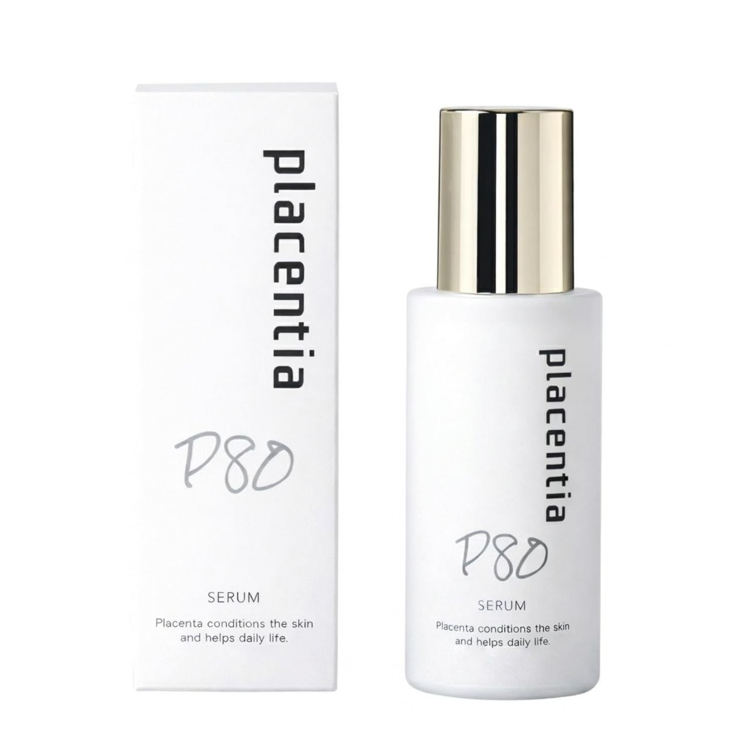 Placentia Concentrated Placenta Serum Main Ingredient: Placenta Extract Contains non-hydrated extracted placenta Made in Japan Moisturizing Serum 33ml｜Placenta Extract Serum High Concentration Moisturizing Skincare Made in Japan