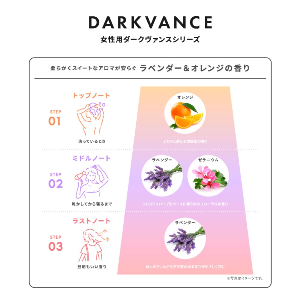 DRZERO Dark Vance Glowing Shampoo WOMEN/Women's 300mL Made in Japan