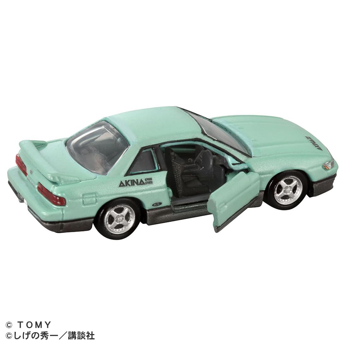 TAKARA TOMY Tomica Premium Unlimited Initial D Nissan Silvia (S13) Koichiro Ikeya Mini Car Toy Ages 6+