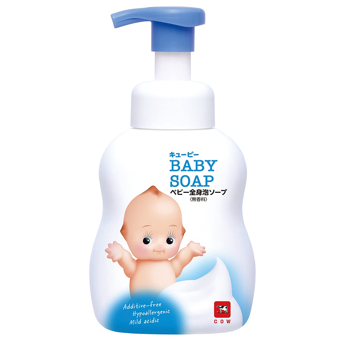Kewpie Kewpie Whole Body Baby Soap Foam Type Pump 400ml Unscented