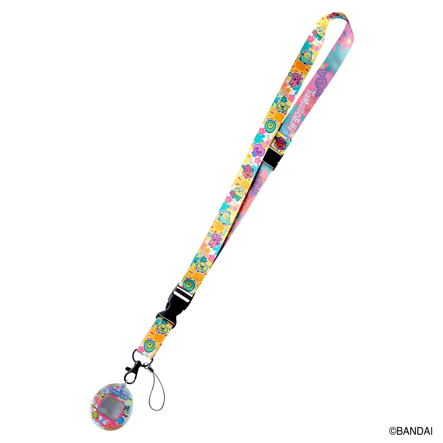[BANDAI] Tamagotchi Neck Strap Vivid Yellow For ages 6 and up Tamagotchi Paradise