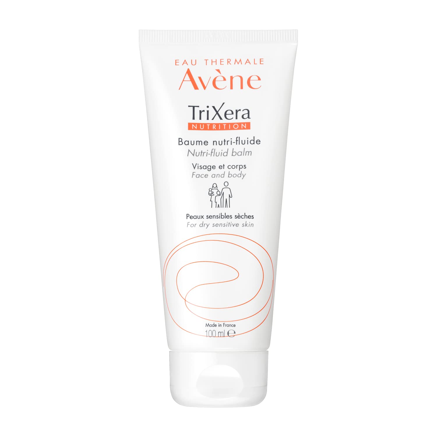 아벤느(Avene) 트리크세라 NT 플루이드 크림(스몰) 100mL | 바디 크림 트리트먼트 | 크림 모양 | 무향료 | 섬세한 아기 아기
