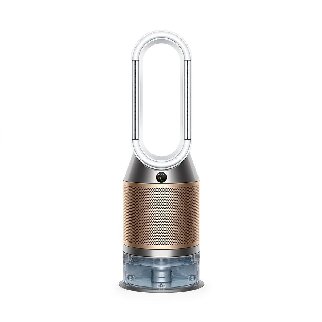 Dyson Electric Fan Air Purifier Humidifier Dyson Purifier Humidify+Cool PH2 De-NOx Humidifying Air Purifier White/Gold (PH05 WG) Circulator Formaldehyde Decomposition [Cleans the air while creating comfortable humidity]