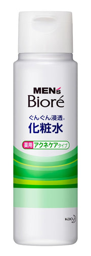 【카오】맨즈 비올레 군군 침투 화장수 약용 여드름 케어 타입 180ml ×5개 세트