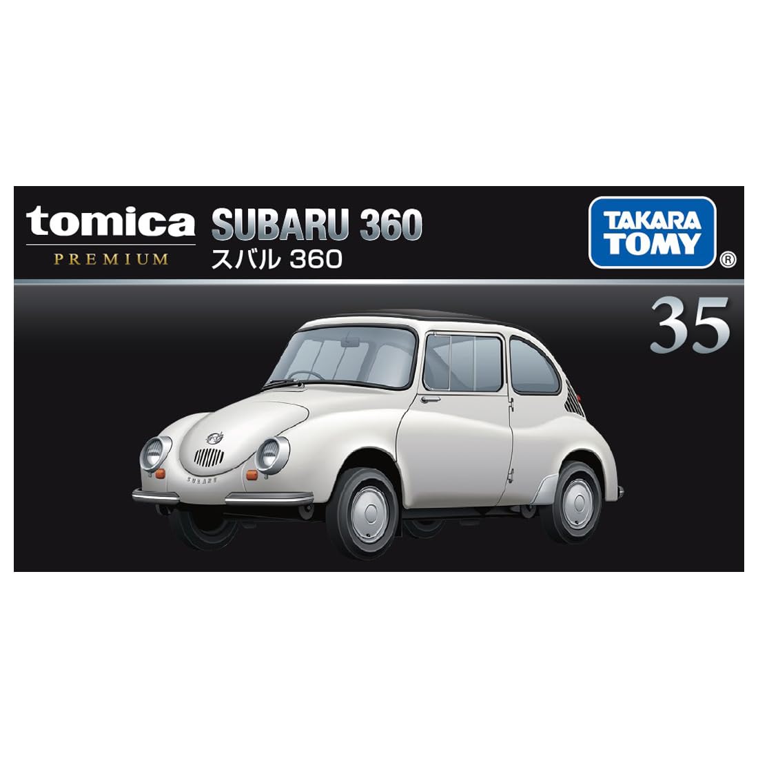 TAKARA TOMY Tomica Premium 35 Subaru 360 Mini Car Toy Ages 6+