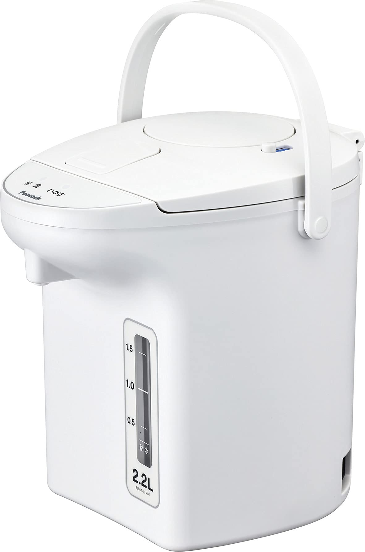 Peacock Electric Warm Air Pot (Non-boiling Type) (2.2L) White WVP-22W
