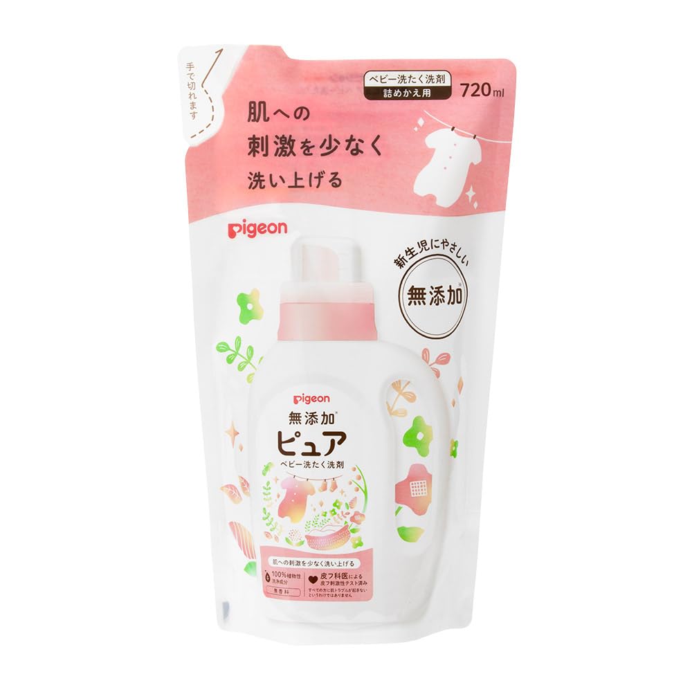 PIGEON 贝亲 婴儿洗衣液 纯净补充装 720ml