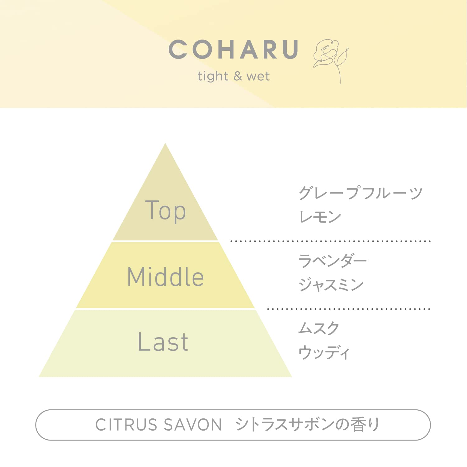COHARU (코할) 스타일링 오일 <타이트&웨트> 60mL