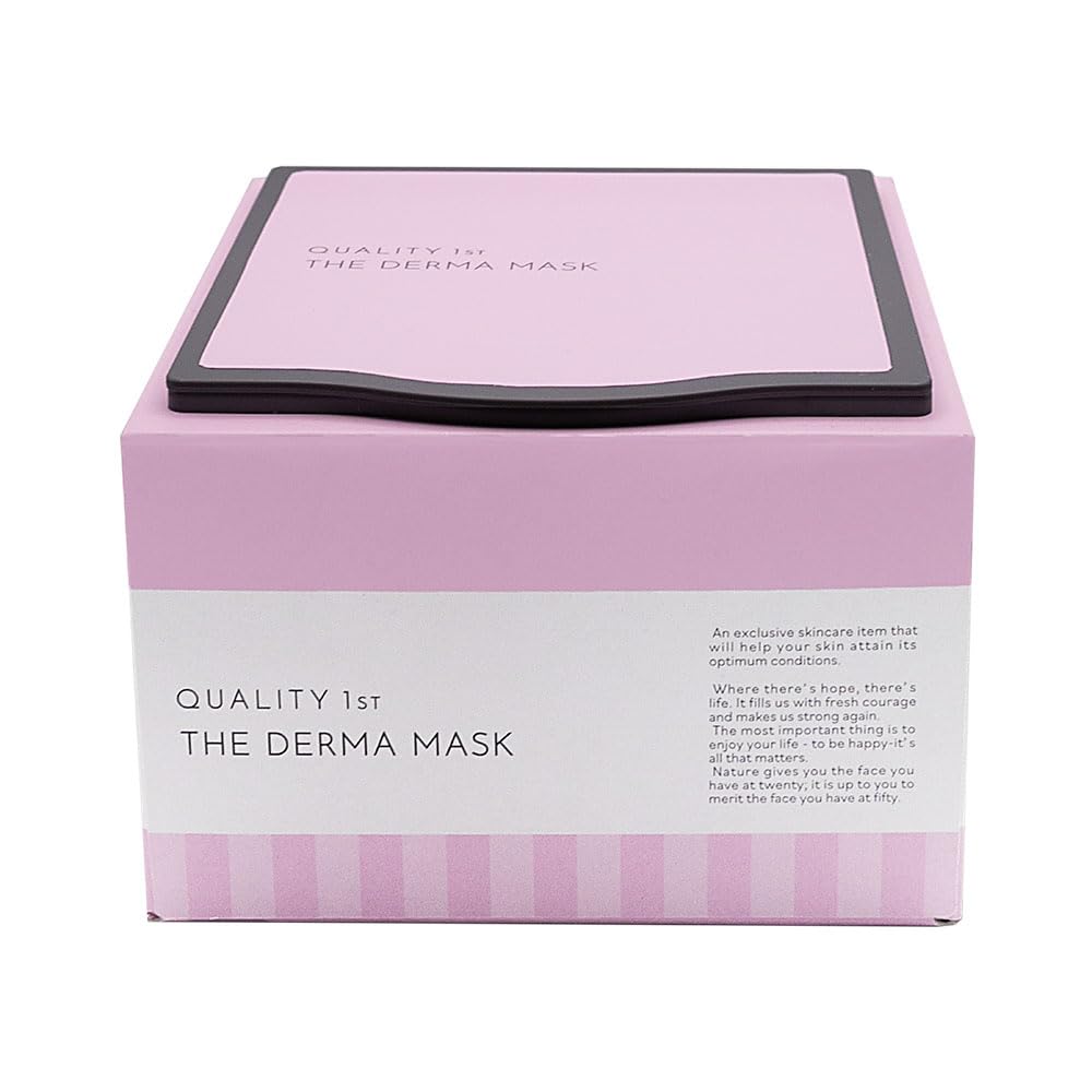 Quality 1st The Derma Mask (30 pieces) Face Pack Sheet Mask/Drying/Moisturizing (Ceramide) Made in Japan