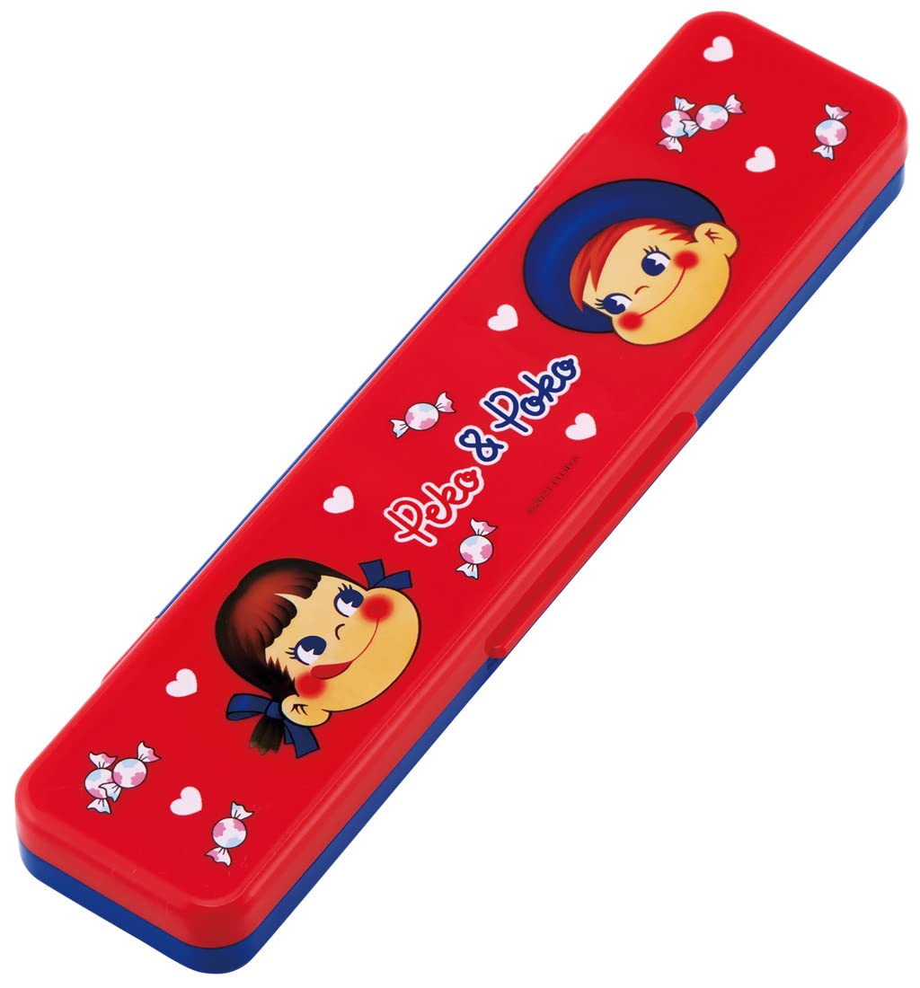 Skater Combi Set Chopsticks Spoon Set 18cm Antibacterial Peko-chan Made in Japan CCS3SAAG-A