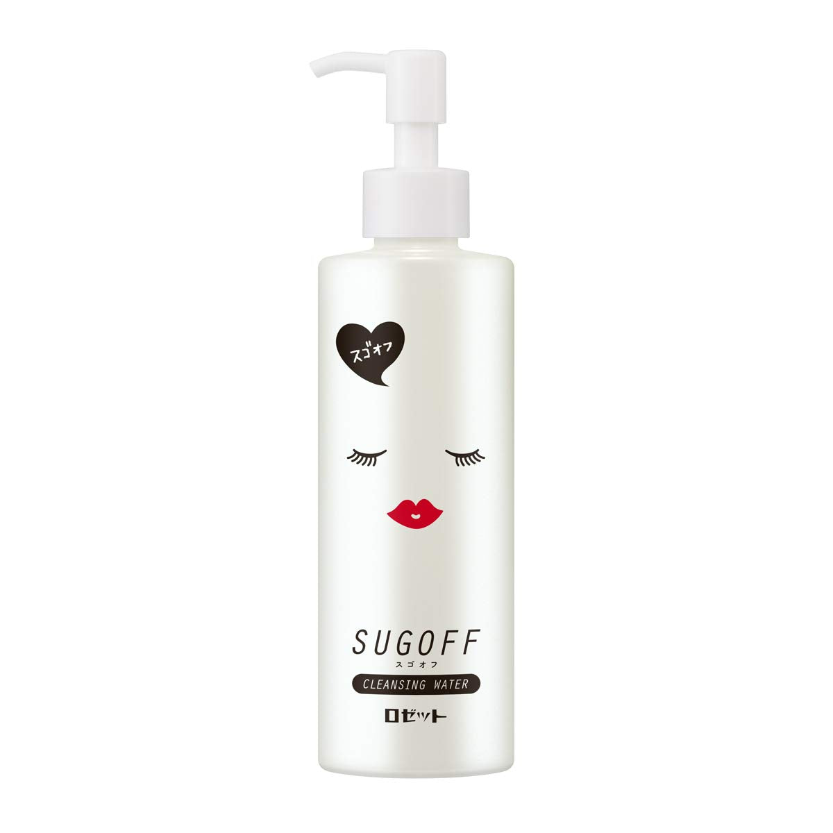 Rosette Sugooff Cleansing Water 200ml (makeup remover) wipe-off type