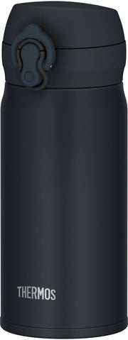 【식세기 대응 모델】 서모스 수통 진공 단열 휴대용 머그잔 350ml 블랙 제이드