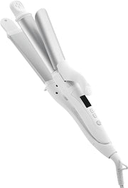 SALONIA 2WAY Straight Curl Hair Iron 32mm SL-002A White
