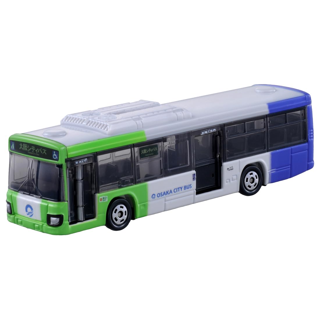 Takara Tomy Tomica Long Type Tomica No.129 Isuzu Elga Osaka City Bus Mini Car Toy Ages 3+