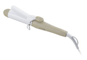 LAVIEL Hair Iron Curling Iron 32mm Ceramic Coating Overseas Compatible Stepless Temperature Adjustment MAX180℃ Greige LV-LT-C32