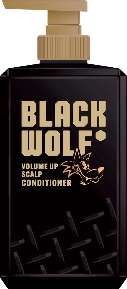 BLACK WOLF (블랙 울프) 볼륨 업 스컬프 컨디셔너 380mL 보틀/다이쇼 제약