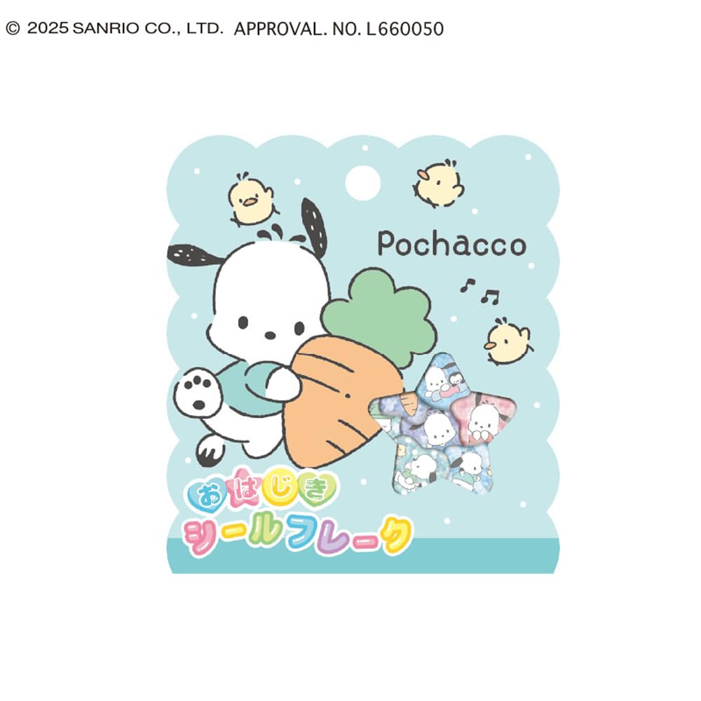 Vết nứt Ohajiki Seal Flake Pochacco 134018