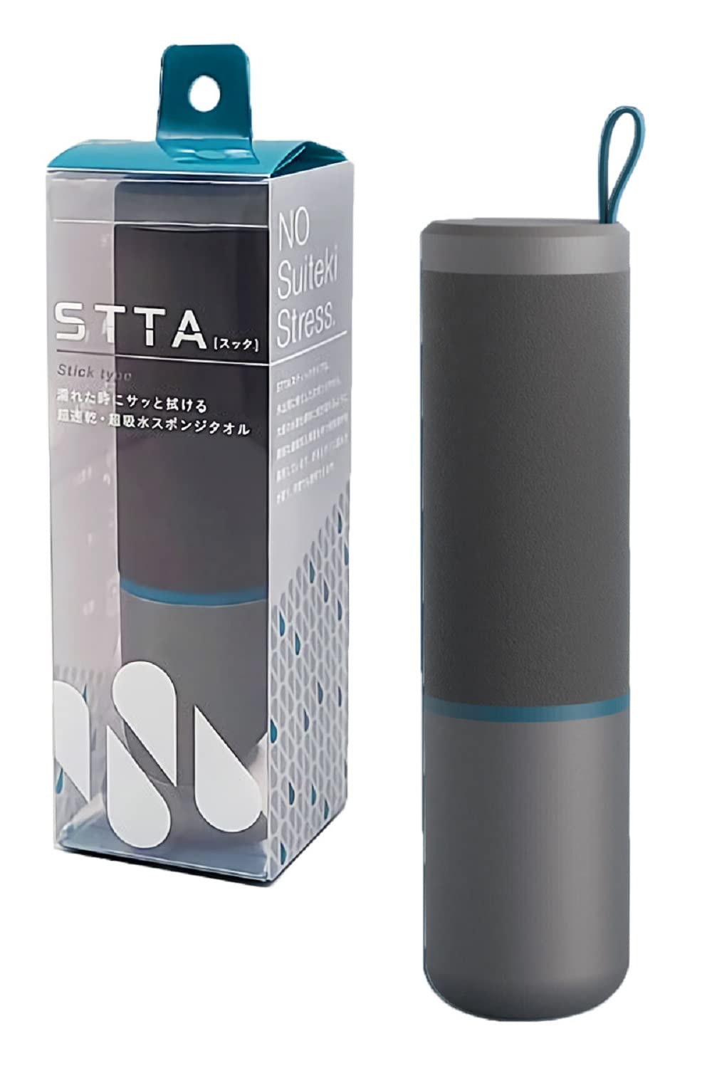 Aion STTA Stick Type Dark Gray 158-GY (Sponge Towel)