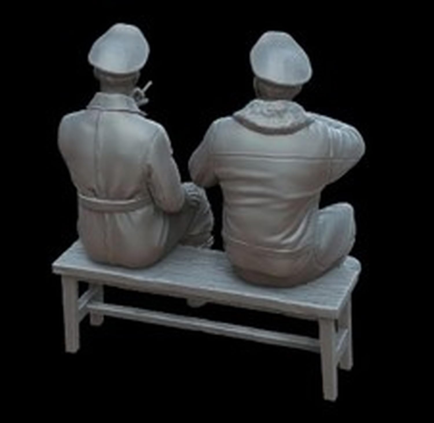 Whitestoke 1/72 WW2 Luftwaffe Pilot Bench 2 Piece Resin Kit WSPF72162