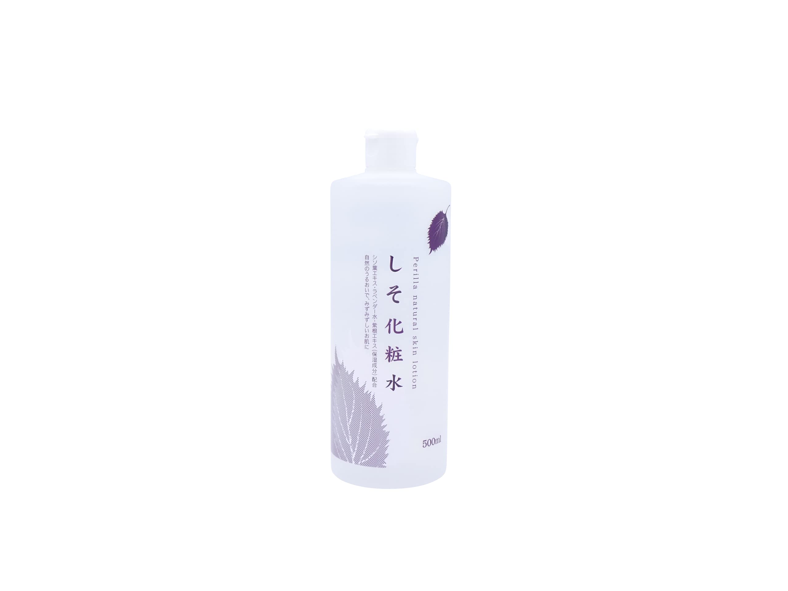 [땅의 소금사] 시소 화장수 500ml 대용량 정 피부 피부에 촉촉함 얼굴 전신 스킨 케어 (희미한 라벤더의 향기)