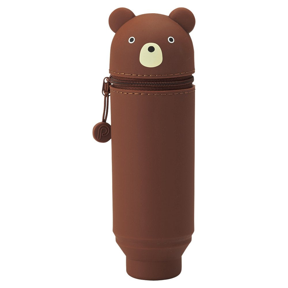 리히트 러브 스탠드 펜 케이스 푸니 랩 곰 A7712-1