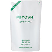 MIYOSHI 무첨가 거품 바디 비누 리필 리필 1.0L