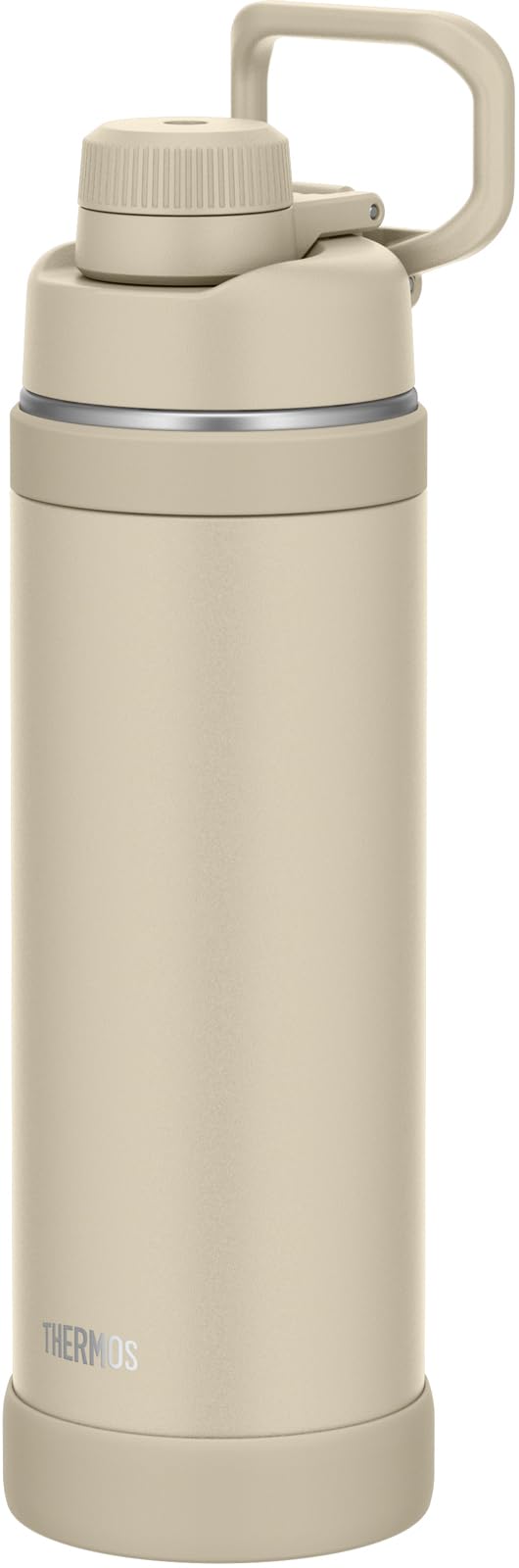 [With handle/dishwasher safe] Thermos water bottle, vacuum insulated sports bottle, 1L, sandwich, convenient carry loop, direct drinking, removable spout for easy cleaning, cold storage only FJU-1000 SND
