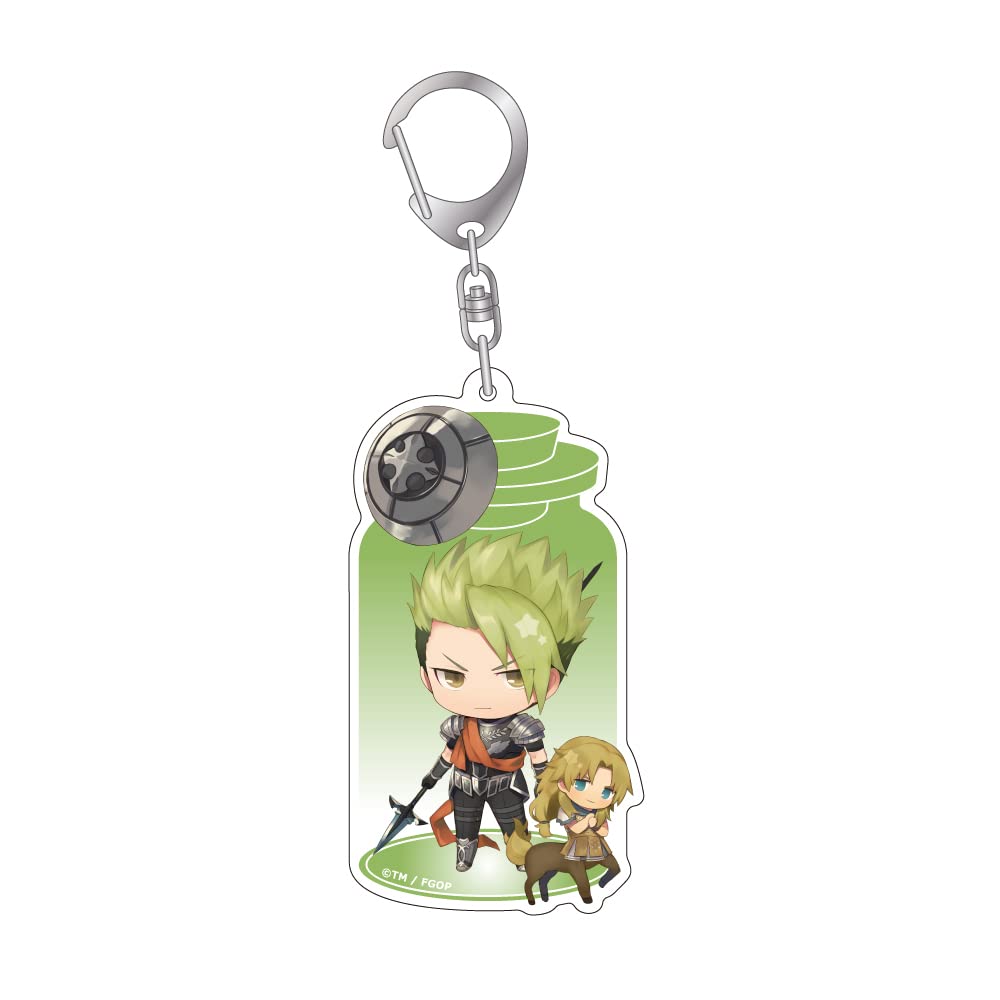 Algernon Products Fate/Grand Order Charatoria พวงกุญแจอะคริลิคไรเดอร์/จุดอ่อนประมาณ W52 x H85mm อะคริลิค/โลหะ