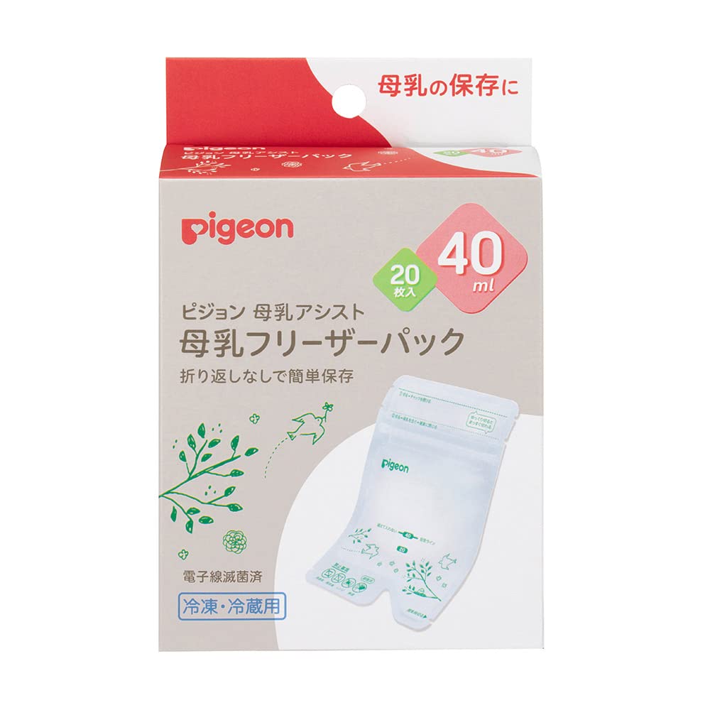 PIGEON Breast milk freezer pack 40ml 20 pieces 1022173