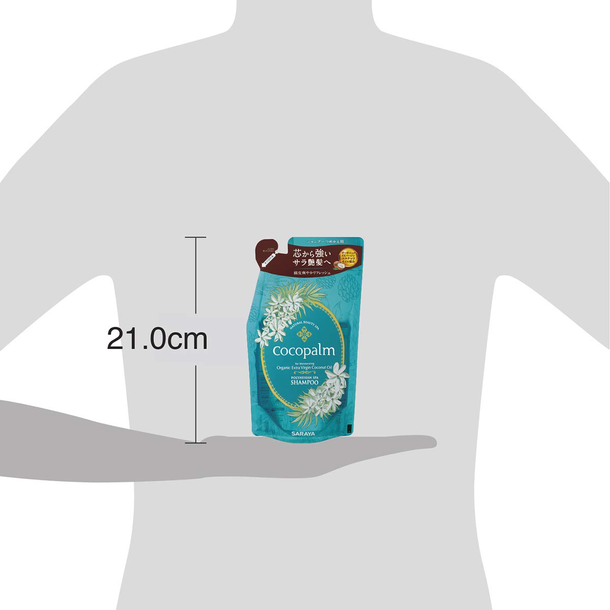 cocopalm (코코팜) 폴리네시안 스파 스파 샴푸 리필 380ml