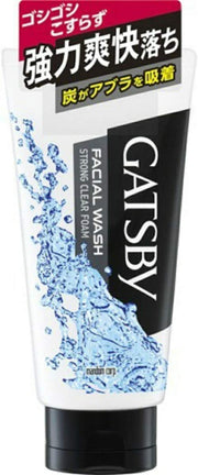 MANDOM Gatsby Facial Wash Strong Clear 130g