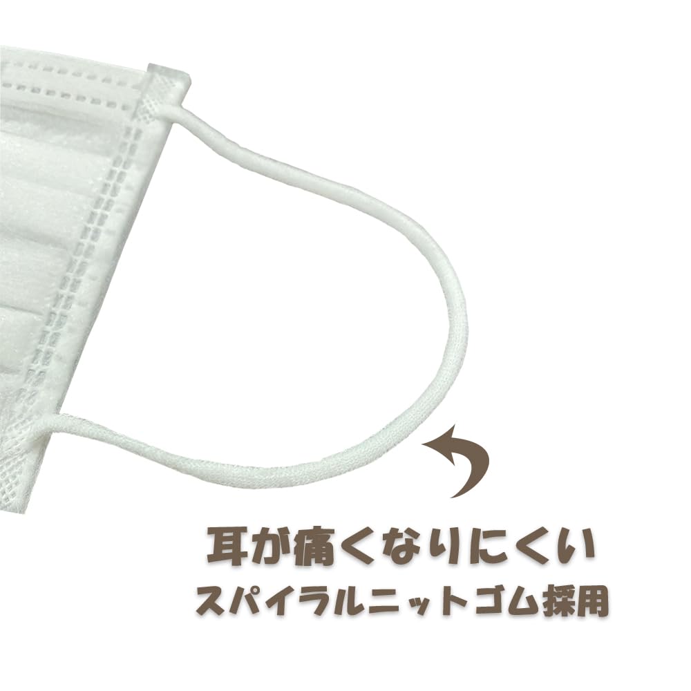 [Lead Healthcare] Comfortable fit non-woven mask, regular size, 50 pieces