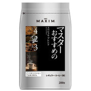 AGF 맥심 레귤러·커피 마스터 추천 스페셜·블렌드 200g 【커피 가루】