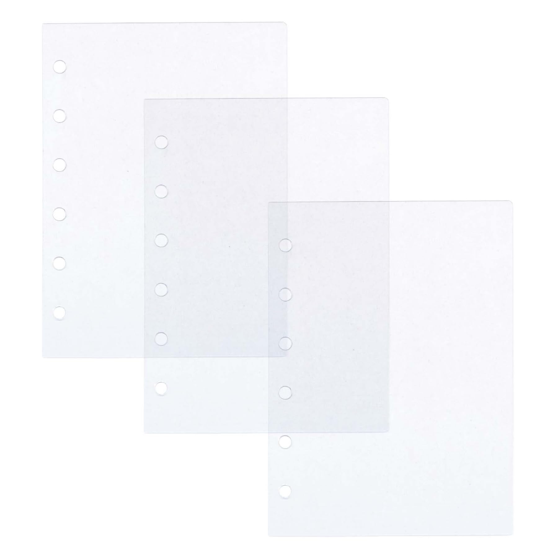 Kamio Japan Seal Binder Refill 20 Pieces Clear Seal Binder Refill Clear 231219