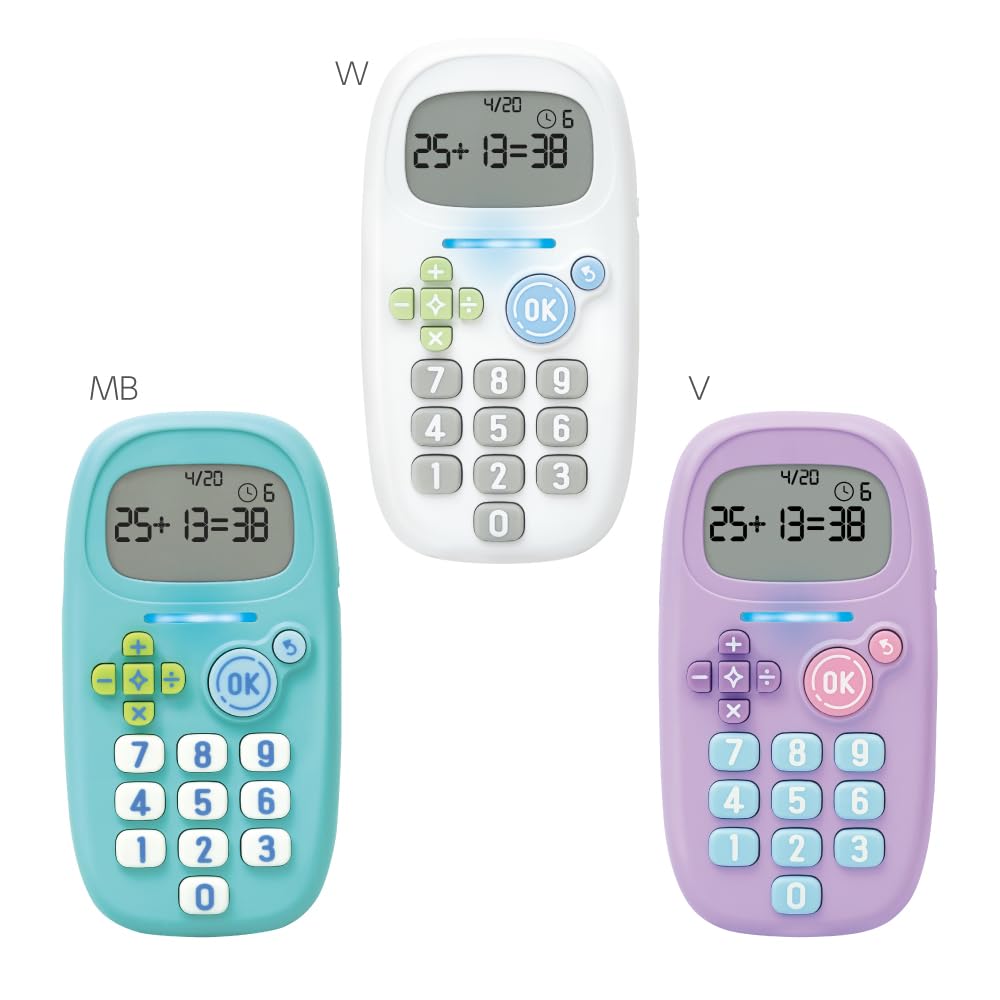 Sonic Mental Arithmetic Drill for Four Arithmetic Calculations Ukasapo Pico Training Violet GS-1139-V