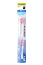 KISS YOU Ion Toothbrush, Regular, Regular, Replacement Brush (2 pieces) *Color cannot be selected