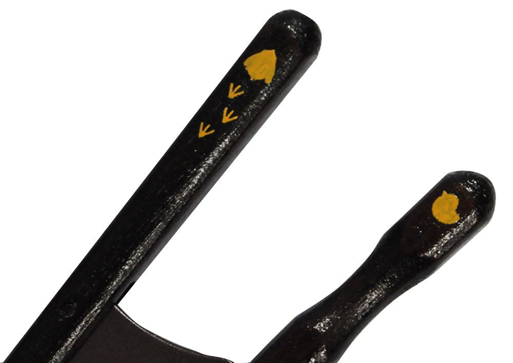 Ishida Supports how to hold chopsticks properly, chopsticks for children, 16.5cm, left-handed, black