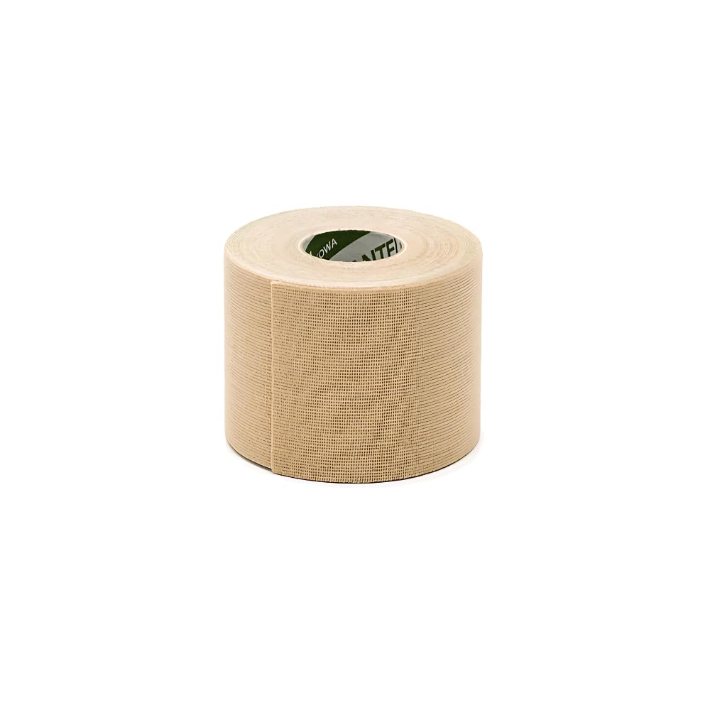 Vantelin Taping Tape Stretchable Type 50mm x 4.6m Beige 1 piece