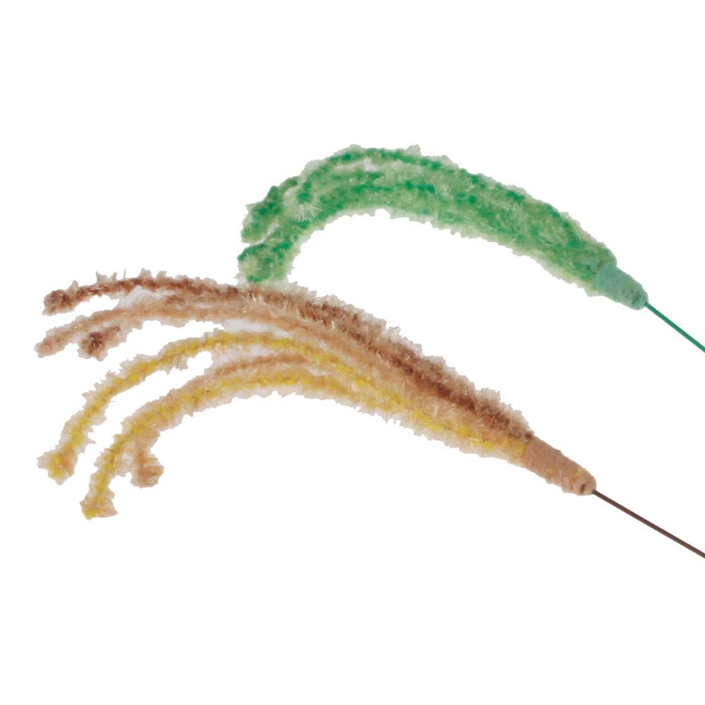CattyMan Cat Play Pampas Grass ชุด 2 ชิ้น